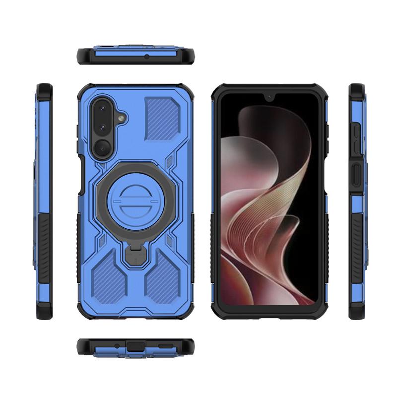 Для Samsung Galaxy M36 Чехол Samsung M36 5G Чехол Держатель Магнитная Беспроводная Зарядка Защитные Чехлы для Телефона Для Samsung M36 Funda