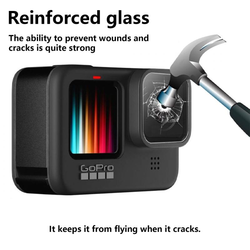 Screen And Lens Guard Set Tempered Glass Film For 13 Camera 9H Hardness Tempered Glass Protector Accessory