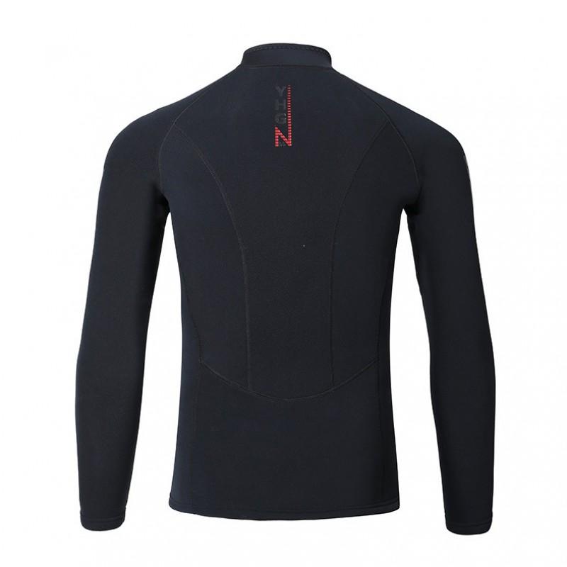 Mens 1.5mm Neoprene Wetsuit Set Long Sleeve Top Pants Diving Surfing Swimming Warmth UV Protection