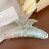 Starfish Hair Claw For Women Rhinestone Acetate Claw Clip Vacation Jewelry Hair Clip Trendy Claw Clips Hair Accessories
