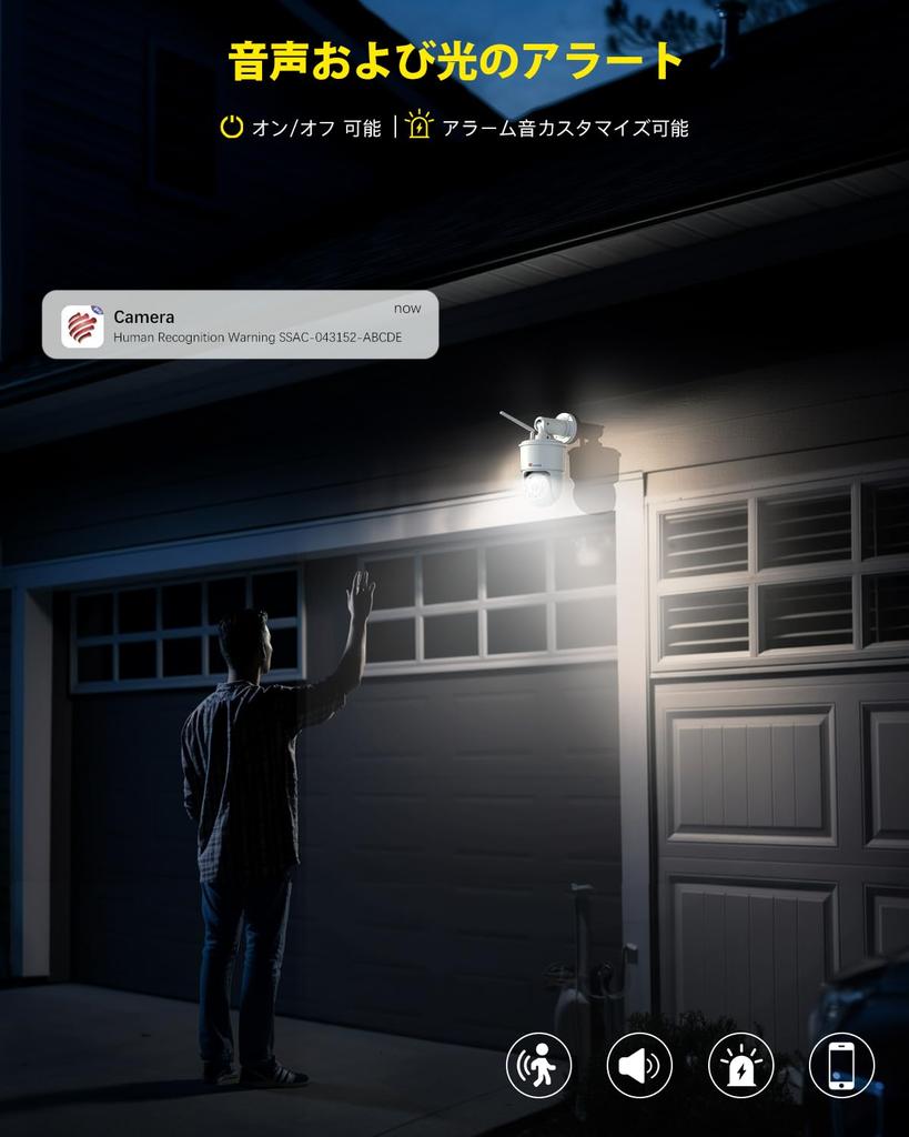 Ctronics 4K Security 5G 8 Миллионов Сделано из Автоматического ИИ 256 ГБ Карта MicroSD Ночь Звук и Свет AP Предустановка 24 Часа Удаленная Семейная Тревога LAN Кабель и