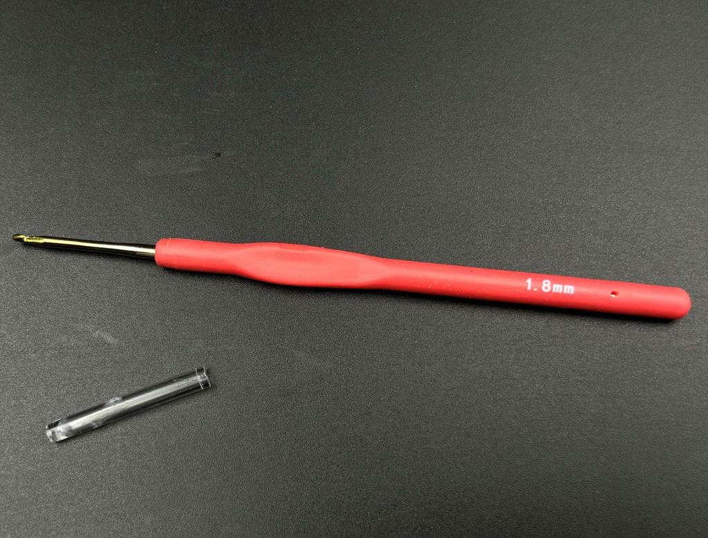 Набор цветных крючков для вязания с мягкой ручкой для DIY: Тонкий крючок для вязания с спицами для свитеров и инструментами для кружевного вязания