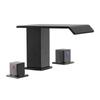 Roman Tub Faucet, 3 Hole Waterfall Bathtub Faucet, Bath Tubs Faucets Set with 2 Handles, Roman Tub Faucets Deck Mount for Pet Washing, Baby Care,