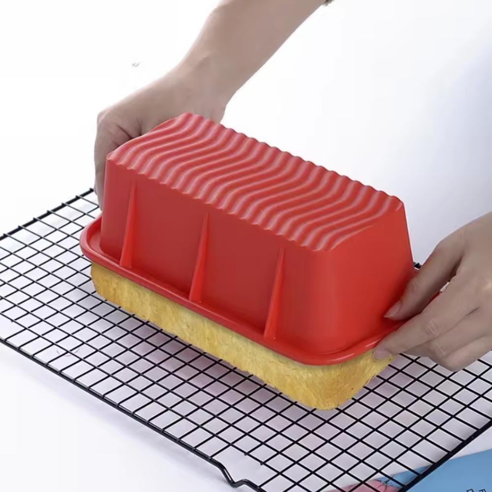 Rectangular Silicone Bread Pan Mold Toast Bread Molds Cake Trays Long Square Cake Mould Bakeware Non-stick Baking Tools