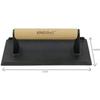 Cast iron burger press 21x10.8cm KINGHOFF KH-1758