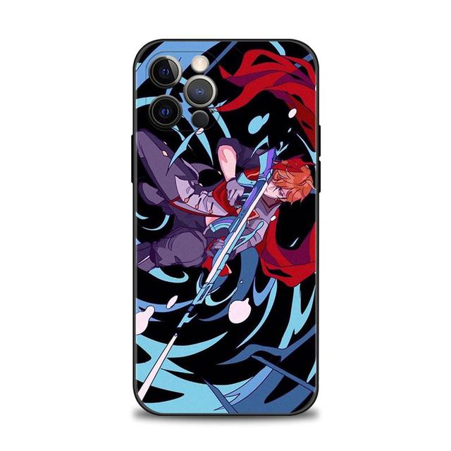 Чехол для телефона Apple Iphone 14 13 12 11 Pro Max 13 12 Mini Xs Max Xr X 7 8 6 6s Plus с рисунком Genshin Impact Aether Lumine