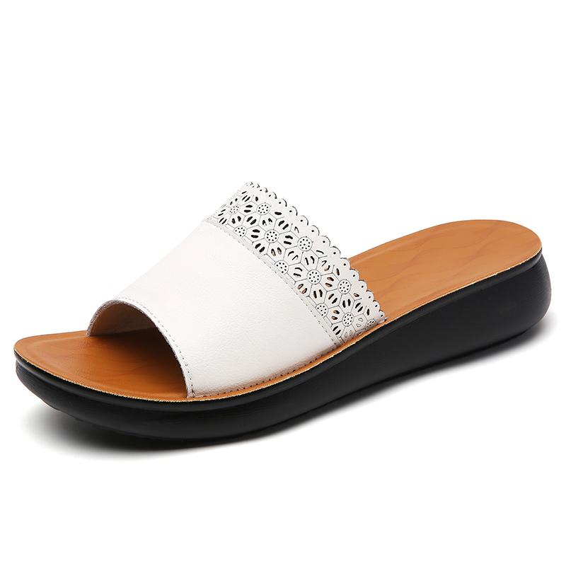 Женские летние модные тапочки на толстой подошве, домашние тапочки, повседневные тапочки