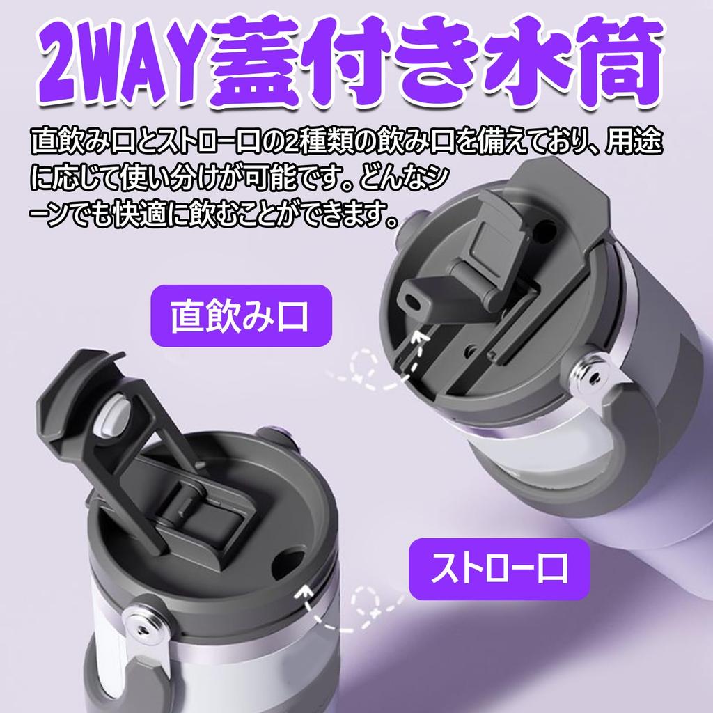 Кружка из нержавеющей стали с большим вакуумным широким портативным для и Путешествий Соломинка, Крышка, Изолированная, Ручка, Вместимость, Изолированная, Двустенная, Горлышко,