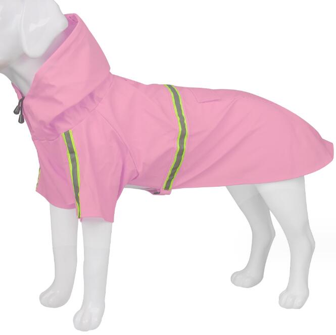Dog Raincoat Corgi Cloak Style Puppy Waterproof Dog Clothes Reflective Pet Windproof Rainproof Hooded Raincoat for Dog