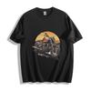 Black Mountain Cruiser T-Shirt - Epic Sunset Biker Art Unisex Tee