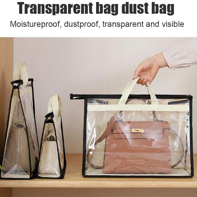 Bag Organizer Dustproof Covers Plastic And Fabric Material For Storage S-XL Size