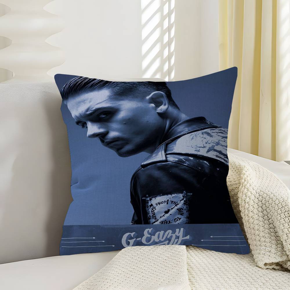 G Eazy Rap Hip Hop Star Singer Pillow Gifts Home Office Furnishings Bedroom Sofa Car Cushion Cover case xcm
