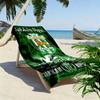 Karpaty Lviv Print Beach Towel, Large Soft Quick Dry Towel for Beach Camping Swimming