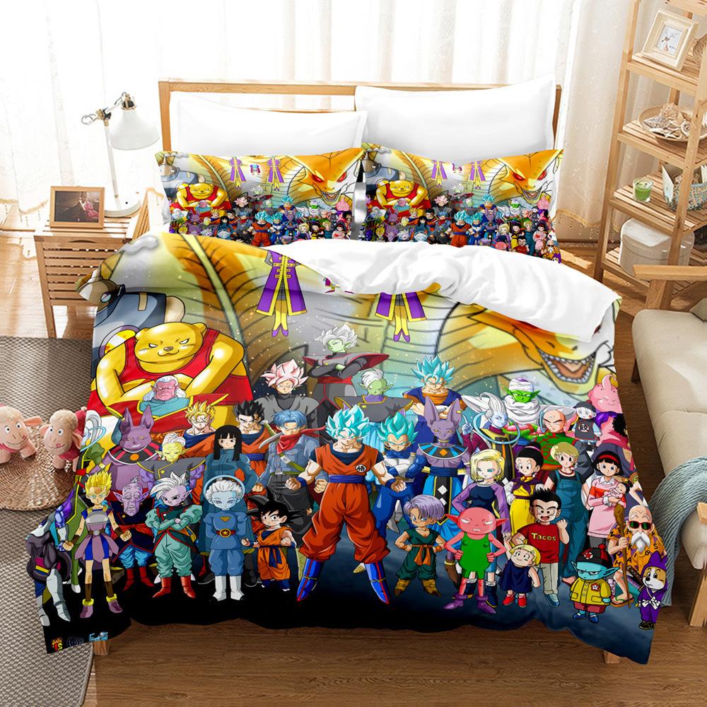 Анимация Трехкомпонентная Печать, Анимация Dragon Ball 3D Цифровая Печать Трехкомпонентный Набор