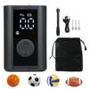 Electric   Pump, 0-15PSI Portable   Inflator with Auto Off and LCD Display, with Built in Needle, for Basket  Volley  Soccer Base