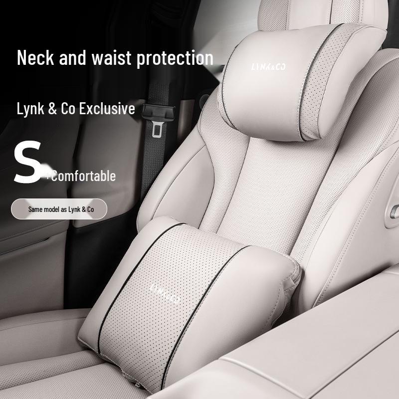 Подушка для подголовника и шеи автомобиля Lynk & Co: Всесезонная защита поясницы и талии для моделей 01-09