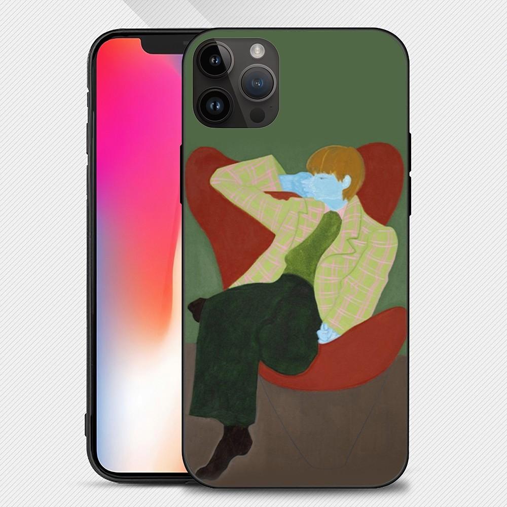 Чехол для телефона March Avery Famous Painting для iPhone 15 14 13 12 11 Pro Max Mini X 7 8, мягкий чехол