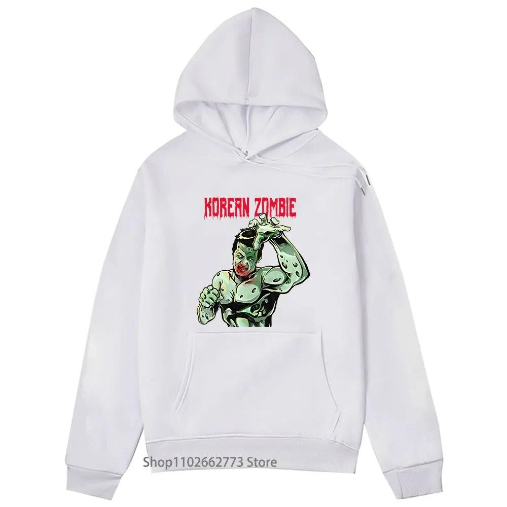 Korean Zombie Hoodies Gothic Anime Sweatshirts Long Sleeve Clothes for Women Streetwear Unisex Clothing Harajuku Pullover Y2k Top