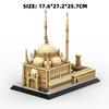 Нетоксичные 620 шт. Модель Архитектуры Мечеть Мухаммеда Али Каир Египет Строительные Блоки Модель Кирпичей Подарок Для Детей Коллекция Маленьких Кирпичей