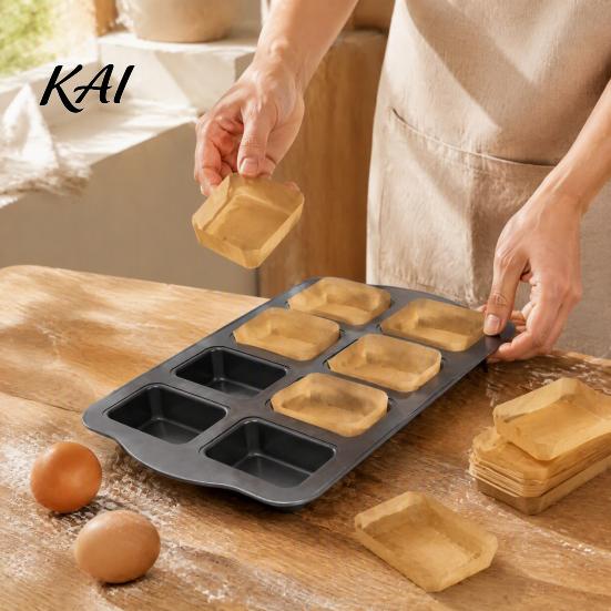 Easy Release Cake Pan Liners 200/400Pcs Mini Loaf Parchment Liners, 3 2 Inch Disposable Non-Stick Baking for Unbleached Paper Molds Banana