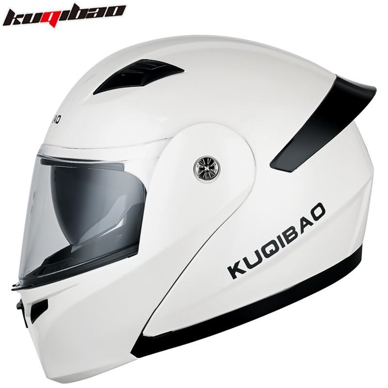 Full Face Motorcycle Helmet With Dual Visor Bluetooth Compatible ABS 3C Certified Riders