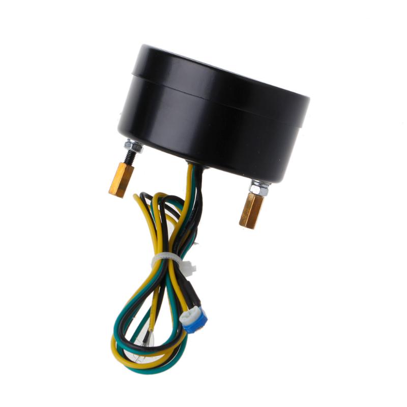 2 "52 мм универсальный автомобильный мотоцикл измеритель уровня топлива датчик 8 светодиодных индикаторов 12 В