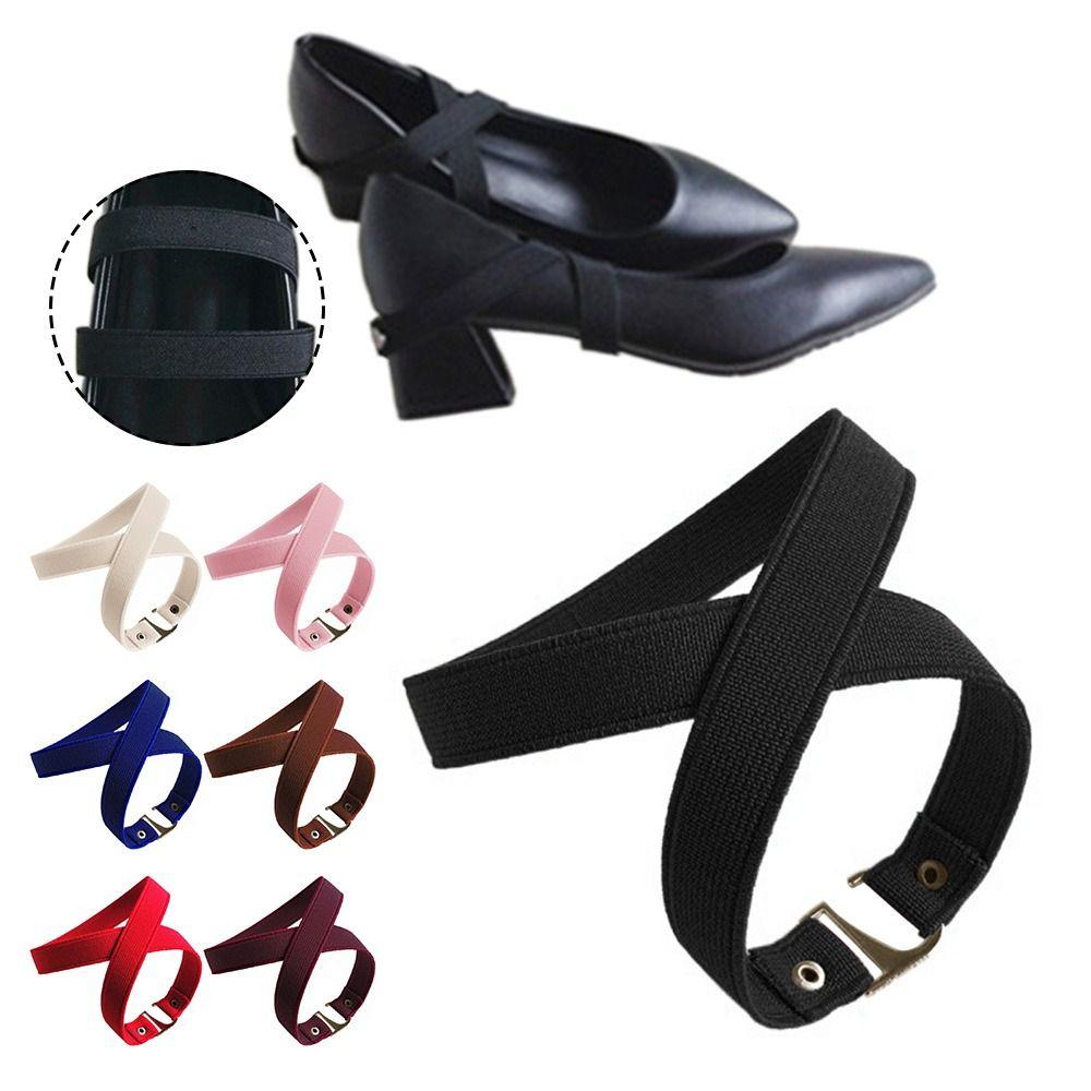 Эластичные аксессуары для обуви Нераспускающиеся шнурки Противоскользящие ремни Ремешки для обуви на высоком каблуке