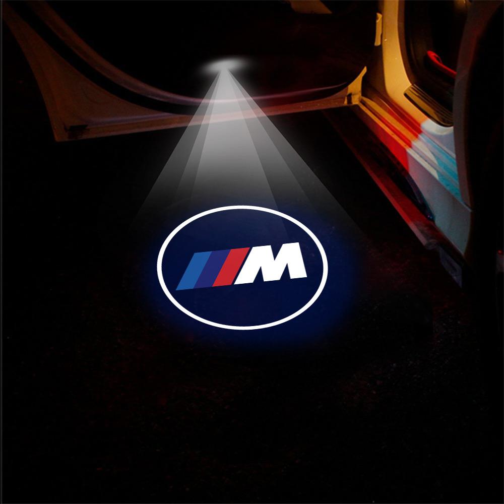 LED Car Door Welcome Light Laser Projector Logo Light For Bmw M Performance E46 E90 E60 F30 F10 E39 F20 E87 E36 G20 G30 X5 E70