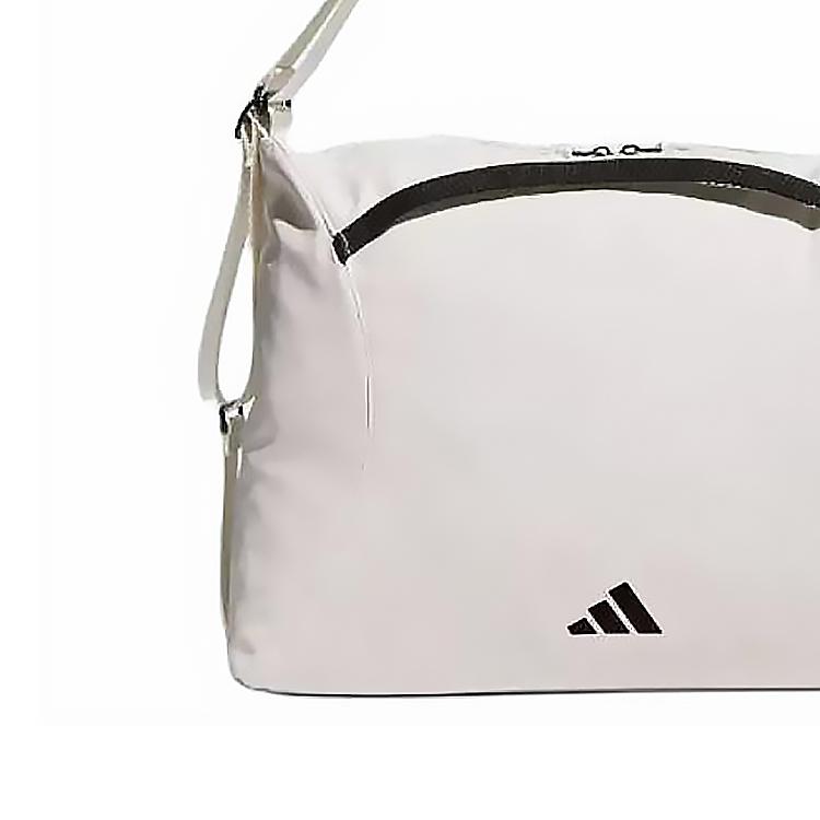 New Adidas Recycled Polyamide Nylon Shoulder Bag Women's Jade White JL7511