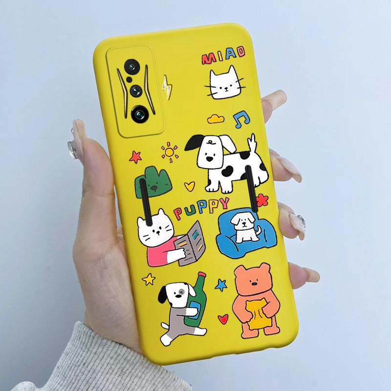 Для Xiaomi Poco F4 GT Чехол Мягкий ТПУ Силиконовый Чехол Милый Астронавт Панда Чехол для Телефона Для Poco F4GT Redmi K50 Игровой Coque Funda