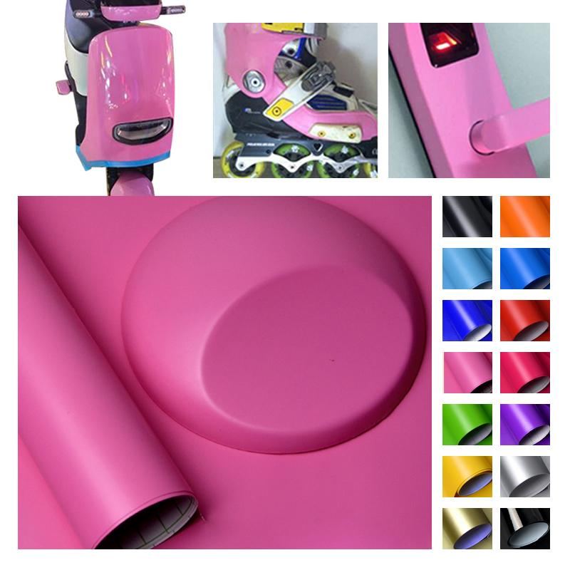 Водостойкая матовая черная автомобильная наклейка, виниловая пленка, модификация автомобиля, наклейка на мотоцикл, внешнее зеркало, телефон, ноутбук, сделай сам, стиль