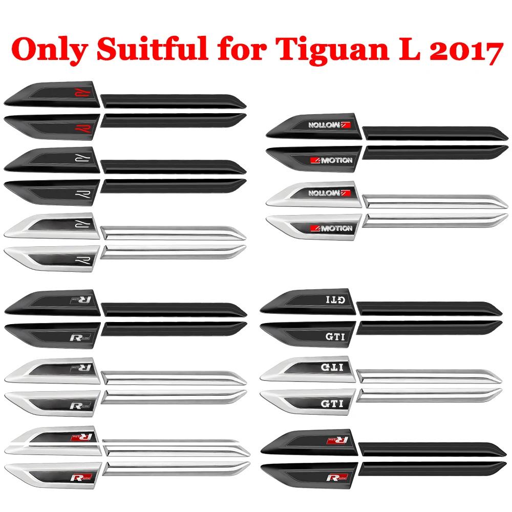 VW GTI GOLF 2026 Hot For VW VOLKSWAGEN 2pcs ABS GTI 4 Motion R RLINE Letter Car Fender Side Wing Emblem Badge Stickers For VW Vo