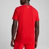 Puma Race Big Shield Logo Fashion Round Neck Short Sleeve Regular T-Shirt Men T-Shirts Red 627055-02