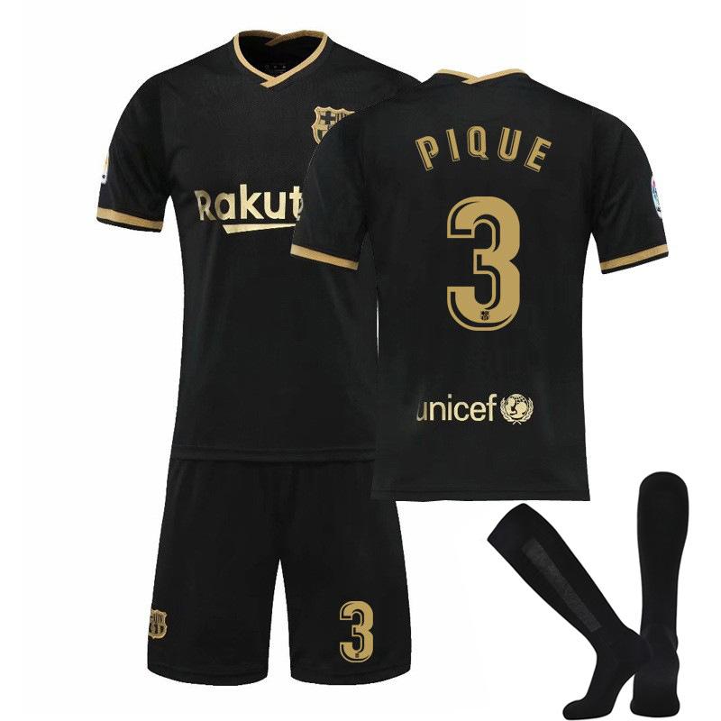 Футболка Барселоны - домашняя и выездная номер Месси игровая футболка, детский спортивный футбольный костюм футболка мужская