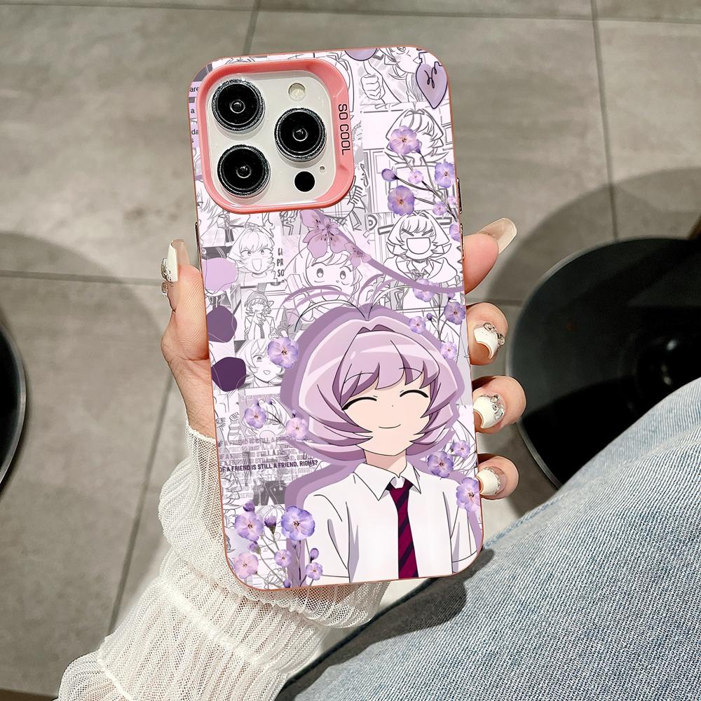 Anime Najimi Osana Mobile Phone Case for iPhone 17 16 15 14 13 12 11 X XR XS 8 7 Air Pro Max Plus Translucent Pink Cover