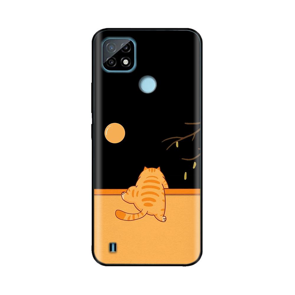 Чехол для Realme C21 Силиконовый Мягкий Милый Мультяшный Расписной Чехол для Телефона для Realme C21 C21Y C25 C25s Чехлы RealmeC25 C 21 Fundas Capa