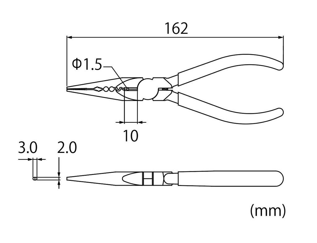 Lobtex Radio Pliers J150RM All-Purpose