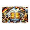 Oktoberfest Munich Beer Background Banner Barley Malt Pattern Restaurant Party Pub Wall Decor Photography Backdrop 5x3FT