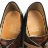 Rare England-Made 70s80s Vintage K Shoes of England U-Tip Business Shoes Brown Size 8.5 (Approx. 27.027.5cm)(USED)