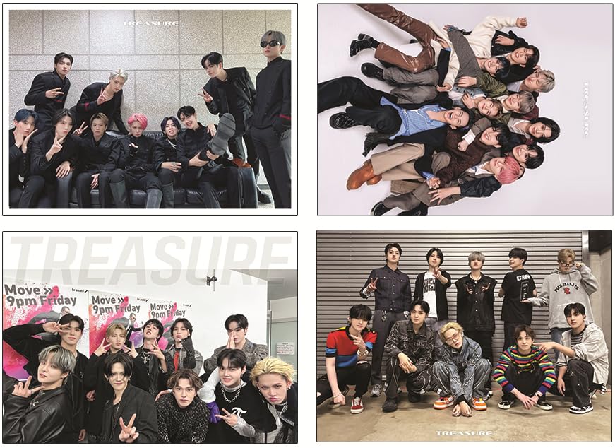 Treasure Goods 12 постеров 1 набор наклеек + (сокровище 2)