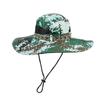 Летняя армейская камуфляжная шляпа для рыбалки, уличная защита от солнца, защита от солнца, шляпа для альпинизма, с большими полями, УФ-панама