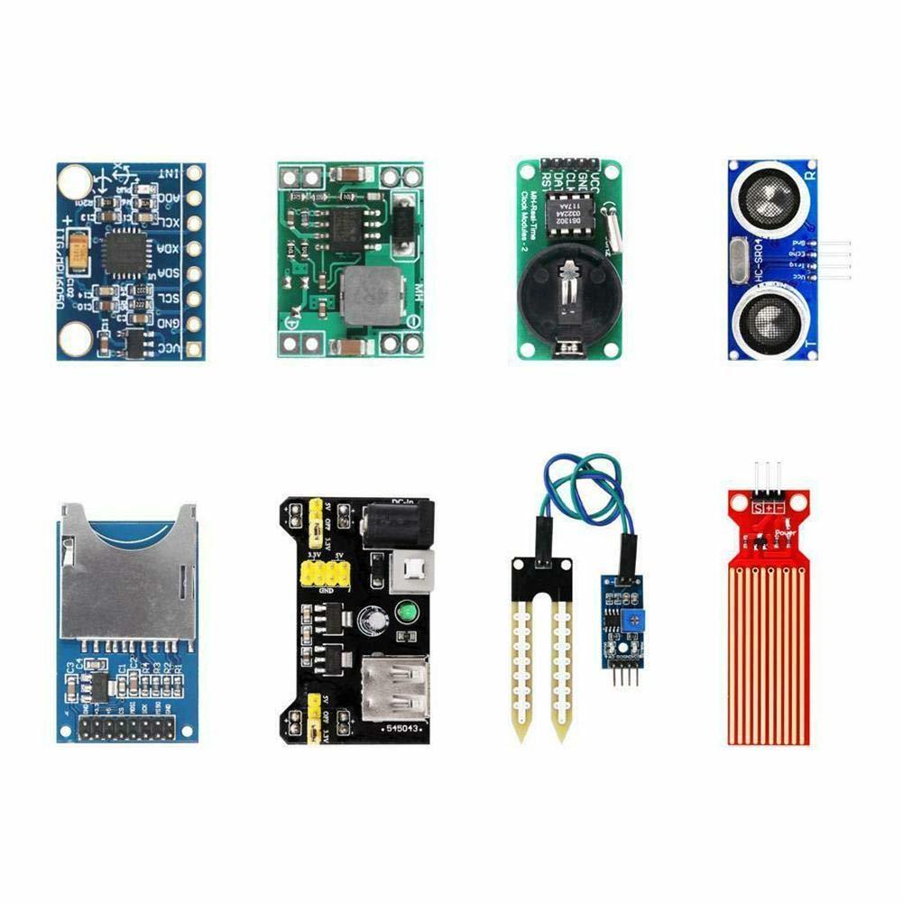 Aokin 45 in 1 Starter Kit for Arduino Modules and Sensors