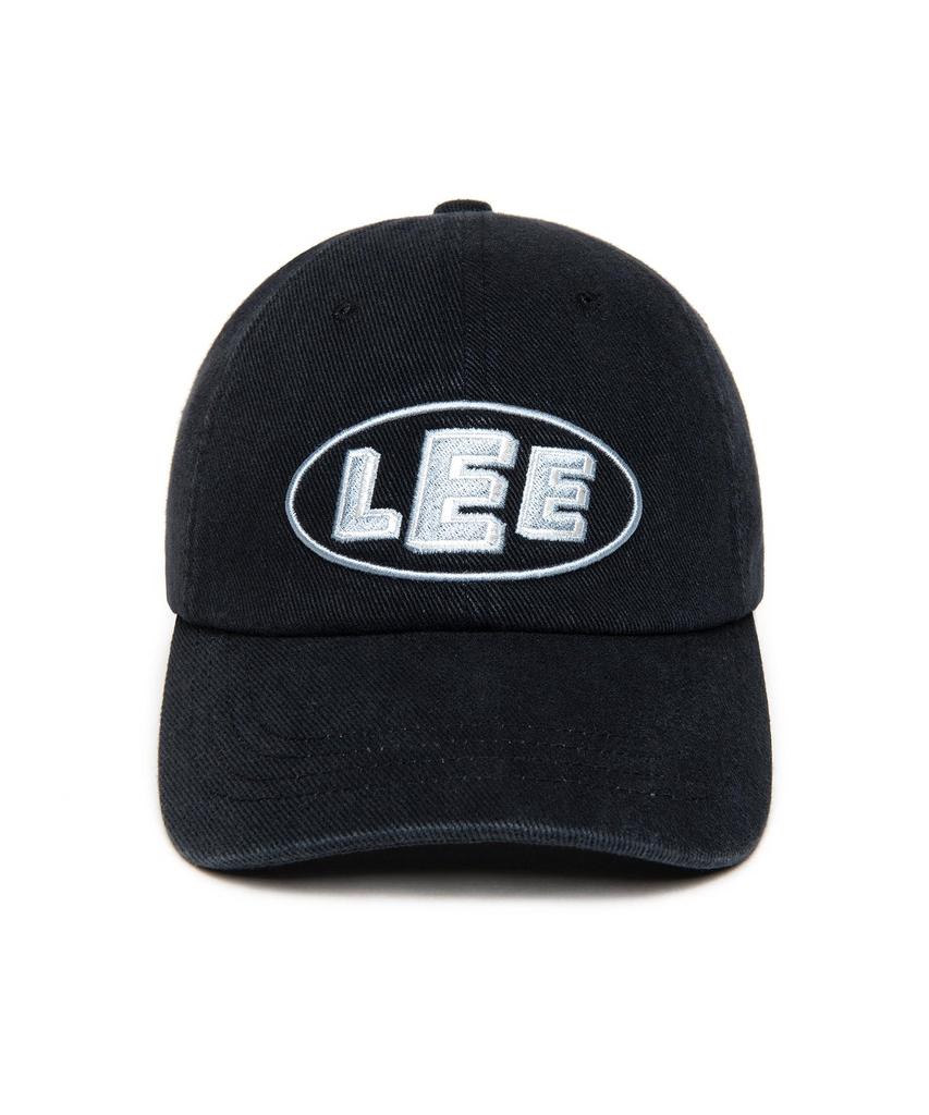 Кепка-бейсболка LEE с модифицированным овальным логотипом, цвет угольный