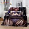 Sexy Lace Beauty Girl Lady Cartoon Anime Character Blanket,Soft Throw Blanket for Home Bedroom Bed Sofa Picnic Office Cover Gift