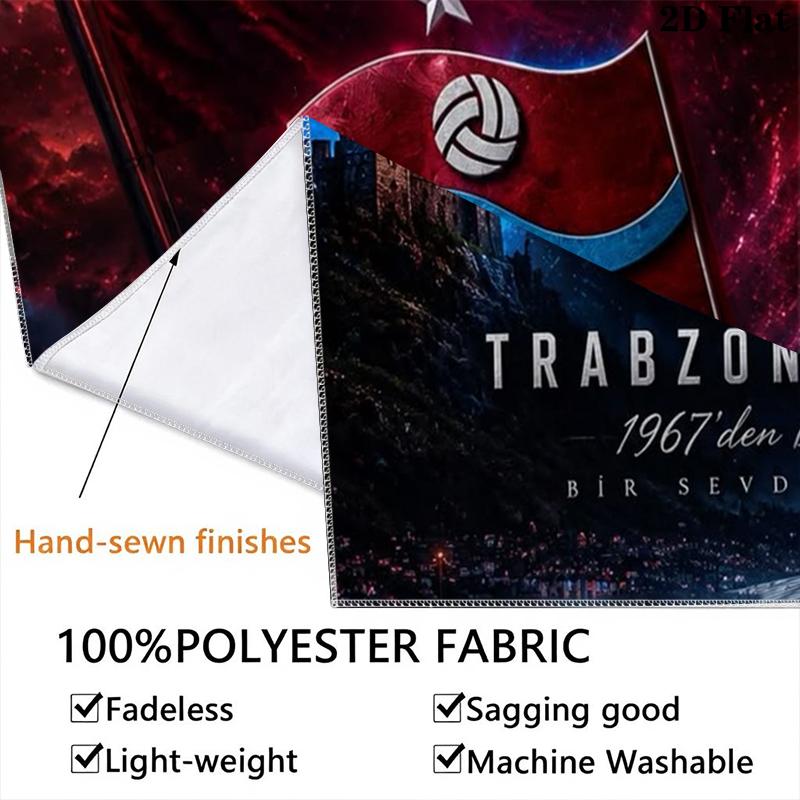 Trabzonspor Wall Tapestry Aesthetic Wall Hanging Printed Fabric Blanket Decorative Tapestries for Bedroom Living Room Home Decor