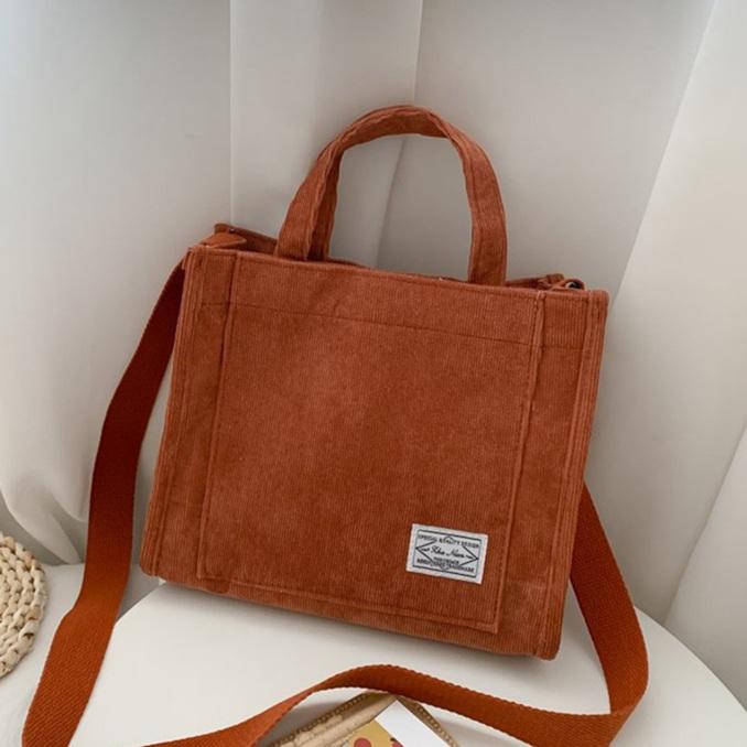 Korean Handbag Creative Solid Color Buckle Messenger Bag Large Capacity Handbag