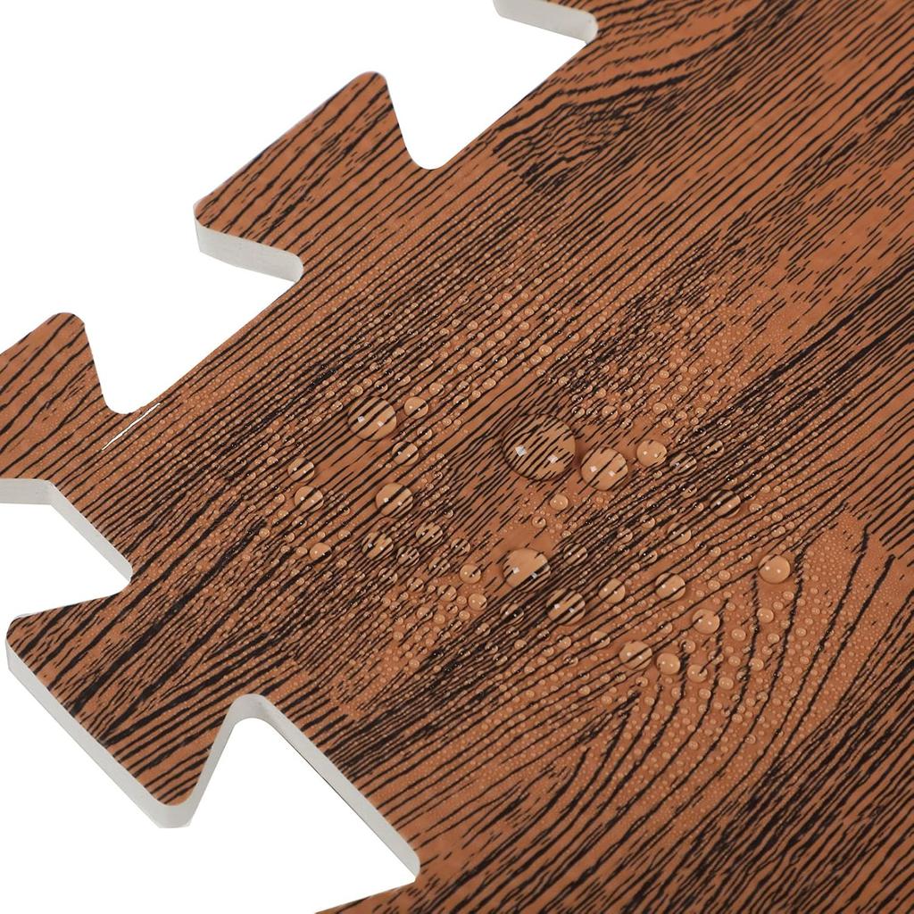 8/16 Pcs 30x30cm Wood Grain Puzzle Mats EVA Interlocking Foam Patchwork Rug Children's Crawling Carpet Fitness Exercise Flooring