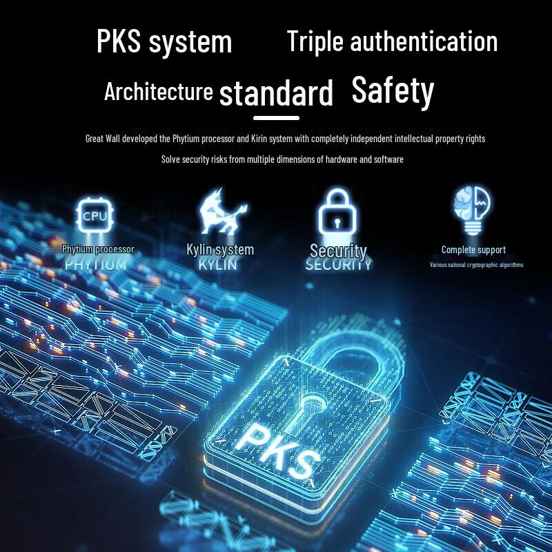 Great Wall Shihang TD120A2 Xinchuang Desktop PC (CN version)