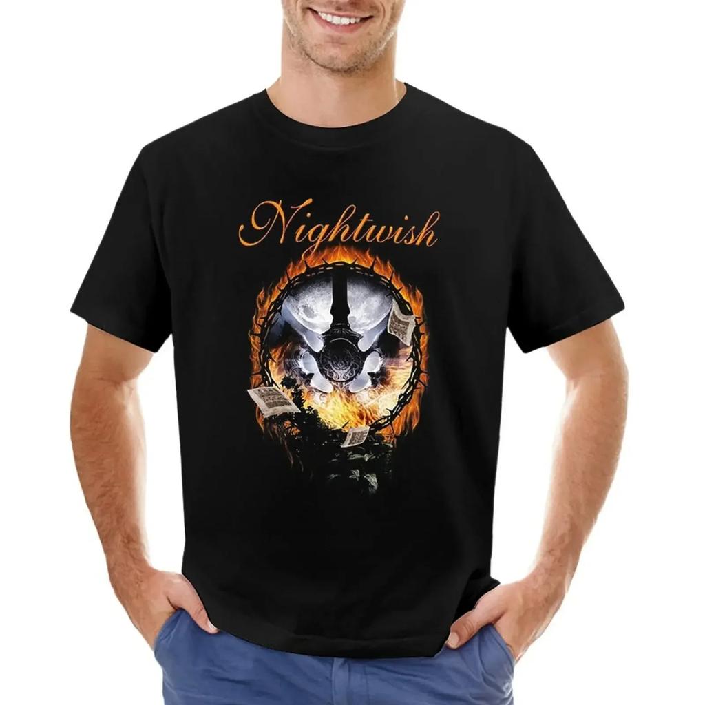 Nightwish T-shirt animal prinfor boys cute tops workout shirts for men