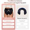 EMS Hip Massager Hardware Charging Smart Hip Massage Patch Universal Hip Muscle Massager 10 Modes and 30 Levels of Strength